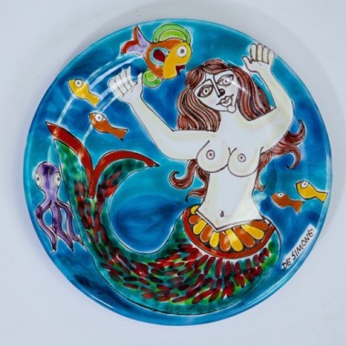 Circular plate DS 18 cm Mermaid PT18DS-32 Circular plate DS 18 cm Mermaid PT18DS-32